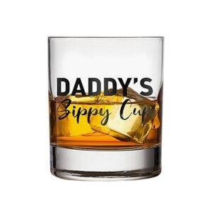 Daddy’s Sippy Cup Whiskey Glass, NWT